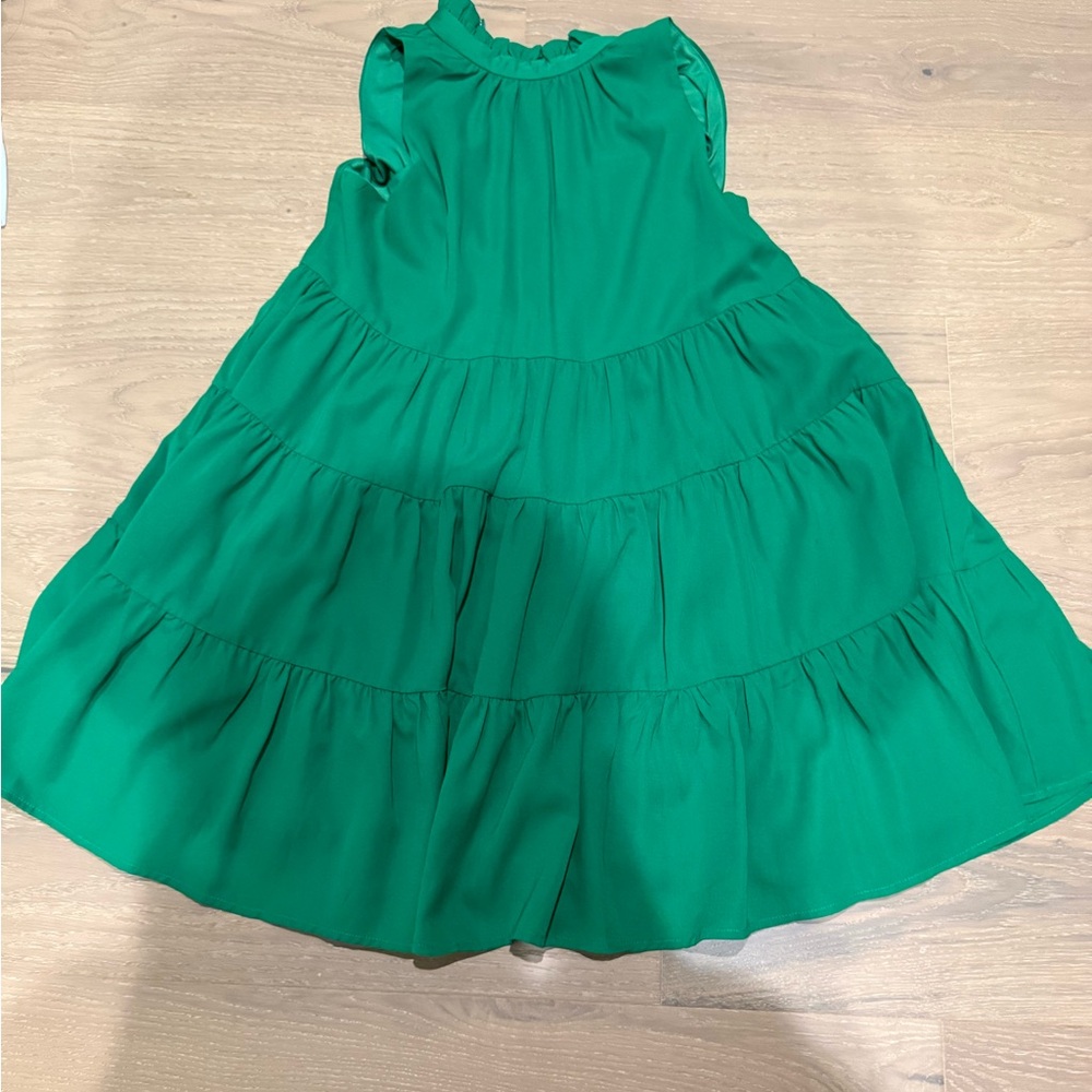 TCEC Vibrant Green Dress